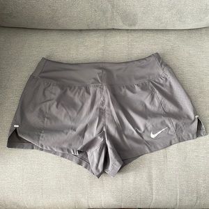Gray Women’s Nike Running Shorts EUC